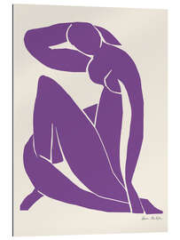 Gallery Print Purple Nude