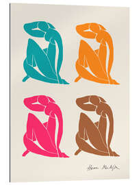 Galleritryk Vibrant Nude Composition