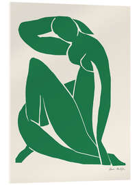 Acrylglasbild Forest Green Nude