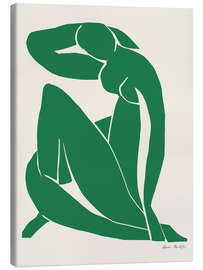 Leinwandbild Forest Green Nude