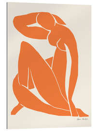 Quadro em plexi-alumínio Orange Nude - Henri Matisse