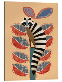 Gallery Print Waschbär im Garten