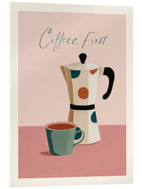 Acrylglasbild Polka Dot Morning - Branka Kodžoman