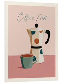 Hartschaumbild Polka Dot Morning - Branka Kodžoman