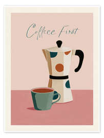 Wandbild Polka Dot Morning - Branka Kodžoman