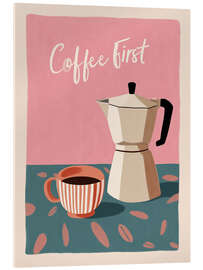 Acrylglasbild Coffee First II - Branka Kodžoman
