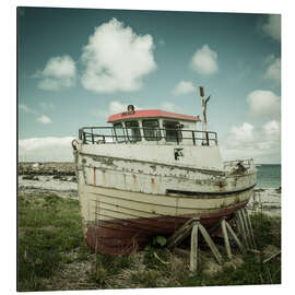 Alubild Kleines Fischerboot - Denis Feiner