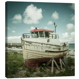 Leinwandbild Kleines Fischerboot - Denis Feiner