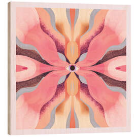Holzbild Inneres Auge I - ThingDesign