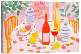 Leinwandbild Mittelmeer Dolce Vita