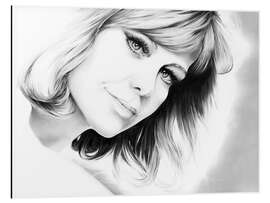 Aluminium print Hildegard Knef - A timeless icon - Dirk Richter