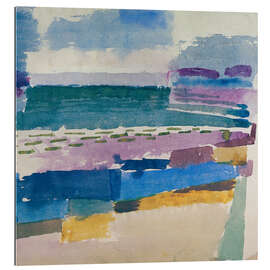 Quadro em plexi-alumínio St. Germain Beach at Tunis, 1914 - Paul Klee