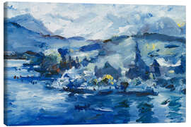 Leinwandbild Der Vierwaldstättersee am Nachmittag, 1924 - Lovis Corinth