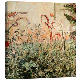 Leinwandbild Gräser und Schmetterlinge, 1917 - Max Slevogt