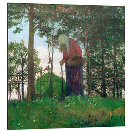 Alubild Kräuterhexe, 1898 - Heinrich Vogeler