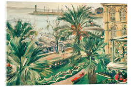 Acrylglasbild Mentone, Frankreich - Lovis Corinth