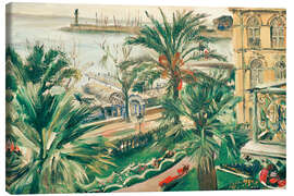 Leinwandbild Mentone, Frankreich - Lovis Corinth
