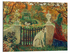 Alubild Herbstgarten, 1903 - Heinrich Vogeler
