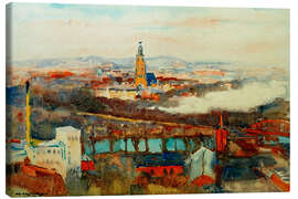 Leinwandbild Blick auf Potsdam und die Garnisonkirche - Philipp Franck