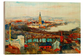 Holzbild Blick auf Potsdam und die Garnisonkirche - Philipp Franck