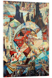 Tableau en verre acrylique Baku Agitation Panel, 1927 - Heinrich Vogeler