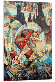 Tableau en aluminium Baku Agitation Panel, 1927 - Heinrich Vogeler
