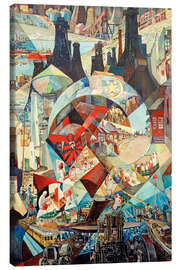 Leinwandbild Baku Agitationspanel, 1927 - Heinrich Vogeler