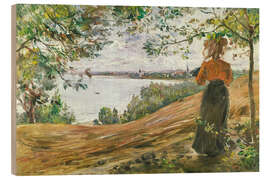 Holzbild Danziger Bucht bei Sopot - Lovis Corinth