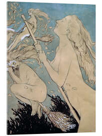 Acrylglasbild Der Hexenritt, 1906 - Adolf Münzer