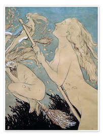 Wandbild Der Hexenritt, 1906 - Adolf Münzer