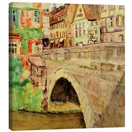 Leinwandbild Brücke in Bamberg, 1937 - Philipp Franck
