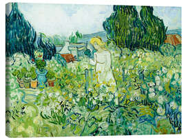 Leinwandbild Marguerite Gachet in ihrem Garten, 1890 - Vincent van Gogh