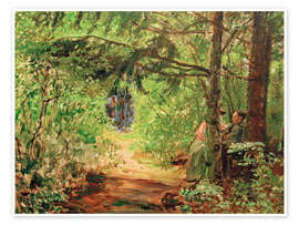 Wandbild Im Grünen - Max Slevogt