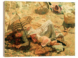 Holzbild Am Strand, 1910 - Sir William Orpen