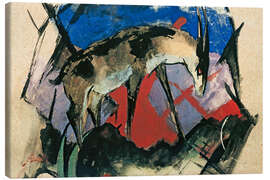 Leinwandbild Antilope, 1913 - Franz Marc