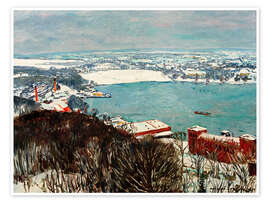 Wandbild Blick auf den Tornow, 1934 - Philipp Franck