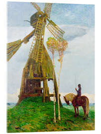 Acrylglasbild Mühle im Teufelsmoor - Heinrich Vogeler