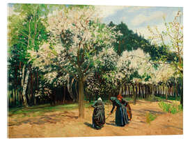 Acrylic print Spring in Stolpe, 1902 - Philipp Franck