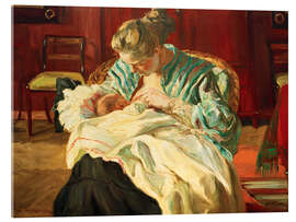 Acrylglasbild Mutter und Kind, 1904