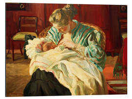 Aluminium print Mother and Child, 1904