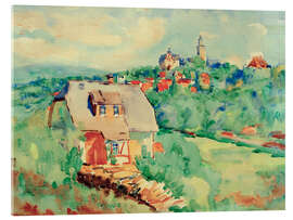 Acrylglasbild Blick auf Kronberg, 1934 - Philipp Franck