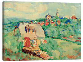 Lærredsbillede View of Kronberg, 1934 - Philipp Franck