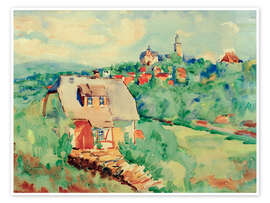 Wandbild Blick auf Kronberg, 1934 - Philipp Franck