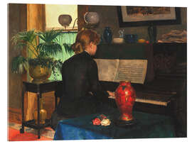 Acrylglasbild Moment Musicale - Charles Frederic Ulrich