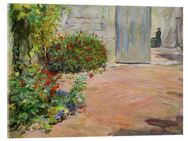 Acrylglasbild Gartenweg zum Sommerhaus, 1912 - Max Slevogt