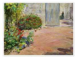 Wandbild Gartenweg zum Sommerhaus, 1912 - Max Slevogt