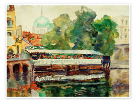 Wandbild Palast-Hotel, 1928 - Philipp Franck