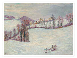 Wandbild Vue du Puy de Dôme, 1899 - Jean Baptiste Armand Guillaumin