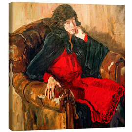 Canvas print Lady in an Armchair, 1930 - Philipp Franck