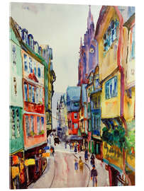 Acrylglasbild Alt Frankfurt, 1928 - Philipp Franck